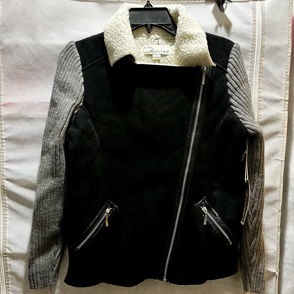 NWT Vintage Havana suede and Sherpa jacket - Picture 13 of 15